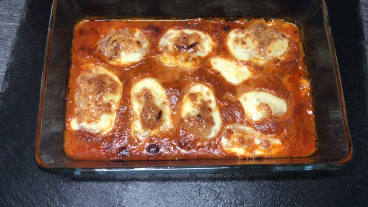 Tomaten-Mozzarella-Schnitzel – einfach aus dem Ofen | Food, Fun and Facts